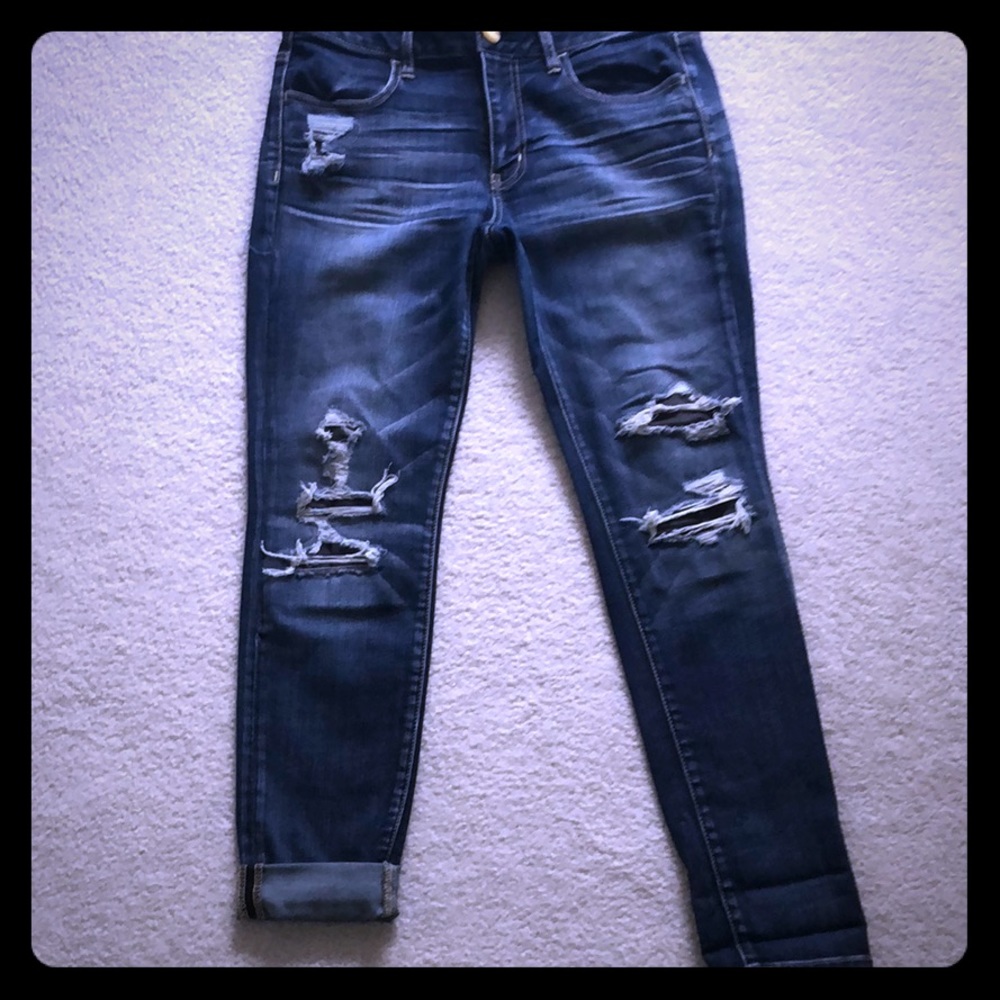 Brand new American Eagle high waist super stretch